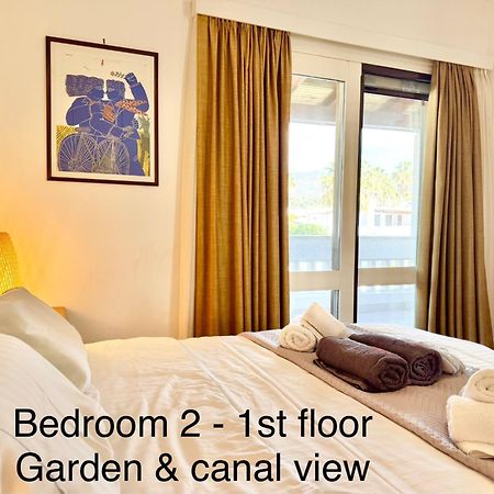 Villasonboard Dock Villa 3 Bed, 3 Bath, Canal, Greek Venice Porto Hydra Plepi Экстерьер фото